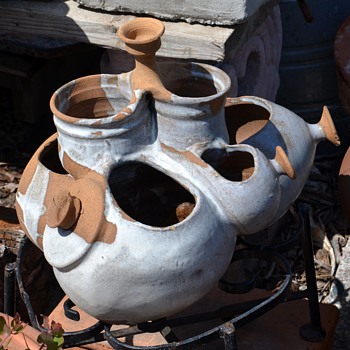 Sculptural Studio Pottery Fountain - Art Pottery