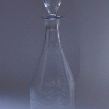 A Georgian Tapered Decanter