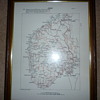 British WW11 silk escape map of Norway.