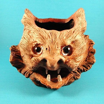 Fairy Lamp - Bretby Pottery Candle Lamp - Lamps