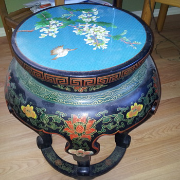Oriental inlay table??