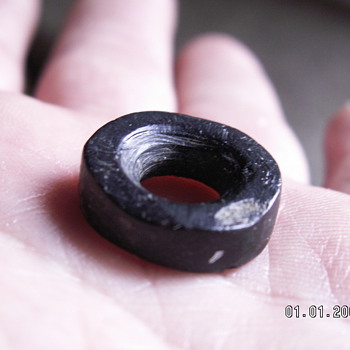 Not "trade bead" but a "made bead". 