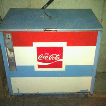 antique cooler