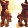 Foo Dogs  Chinese,  Bronze