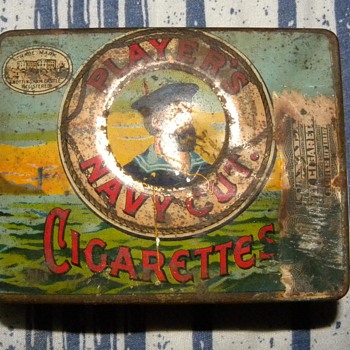 Player's Navy Cut Tin and other Tobacco Tins