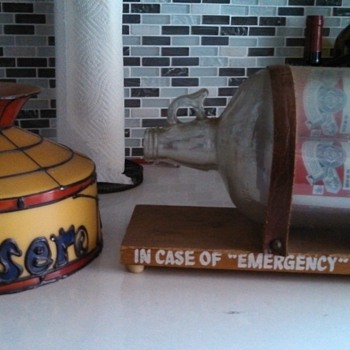 "In Case of Emergency" Budweiser Lamp