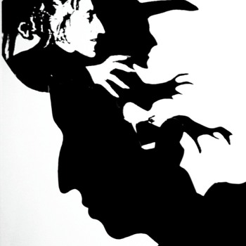 silkscreen of Bob Dylan and margaret hamiltion - Posters and Prints