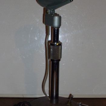 Vintage microphone. - Music