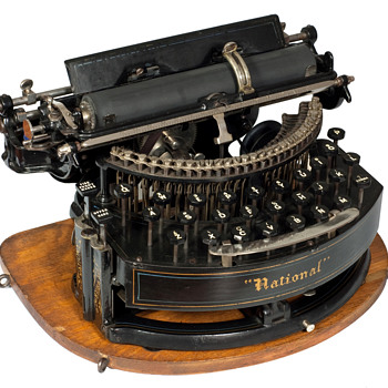 National typewriter - 1889 - Office