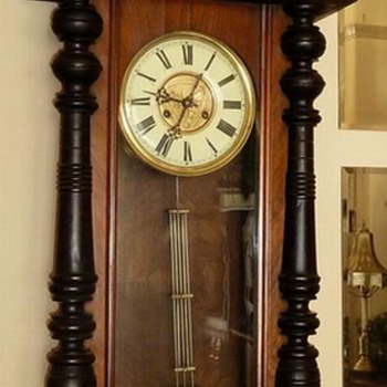 BIG German Vienna 'Style' Regulator Wall Clock - Clocks