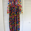 Goldworm Vintage 60's 70's Maxi Dress
