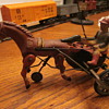 Antique German Sulky Race Horse Wind-Up...