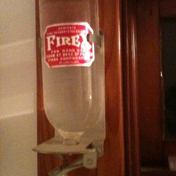 Firex Fire Grenades from my century Old Home - Firefighting