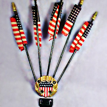Red White and Blue - Flags mascot