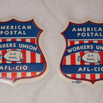 American Postal Workers Union Local 390 Labels - Paper