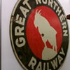 Great Northern Locomotive sign