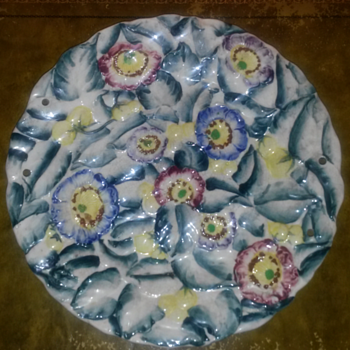 Japanese Wall Plate - Pottery