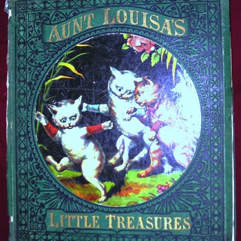 A VINTAGE CHILDRENS BOOK W/GREAT COLOR LITHO ILLUSTRATIONS - Books