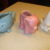 Blue Fish, Pink Elephant, White Dog