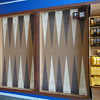 antique bakelite backgammon boards with cork inlay