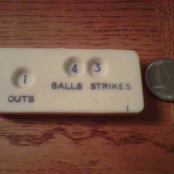 Vintage "Baseball Umpire Indicator" - Baseball