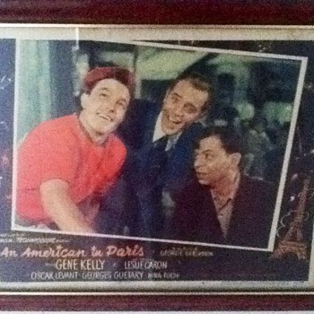 Original "An American in Paris" Lobby Card  - Movies