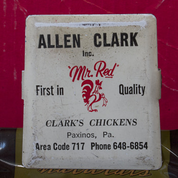 Clips for Feed Bags or For Holding Papers Together - Advertising