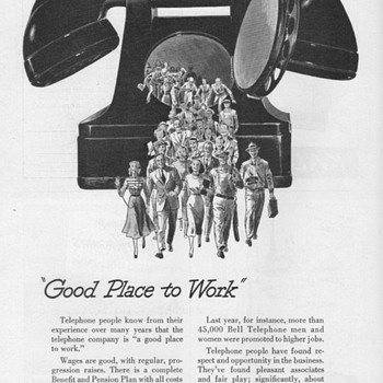 1952 - Bell Telephone Advertisements