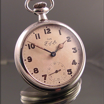 Ingersoll Foresters of America Dollar Pocket Watch