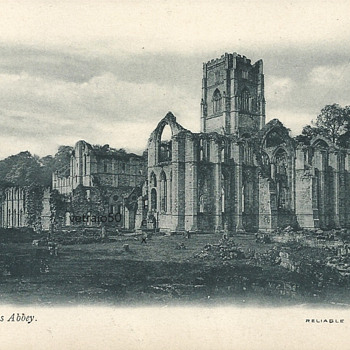 FOUNTAINS ABBEY - RELIABLE SERIES - WR&S - Postcards
