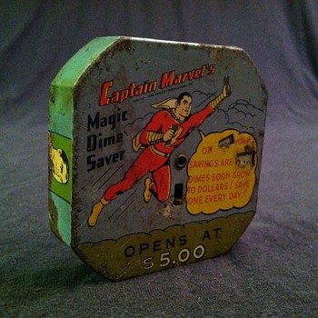 Captain Marvel Coin Safe - Comic Books