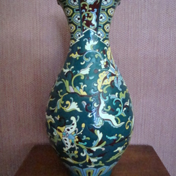 Please help identify maker of vase - Signed on base - Possibly Longwy? - Pottery