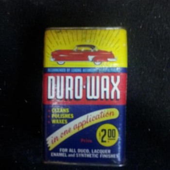 duro wax can - Petroliana