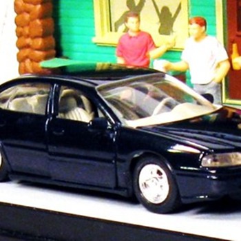 The Chevrolet Impala (NOCTURNAL NIGHTMARE) from the Rembrandt Album of Remastered 1/43rd Scale Automobilia - Model Cars