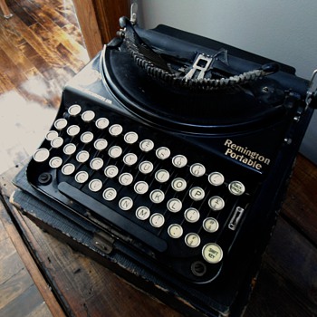 Remington Portable Typewriter - Office
