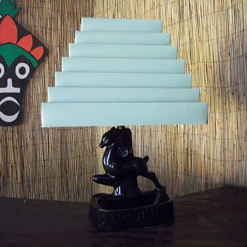 TV lamp,Metal mint green shade - Lamps