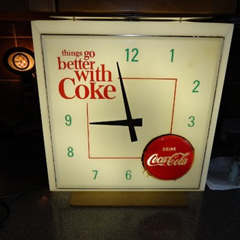 Coke Clock - Coca-Cola