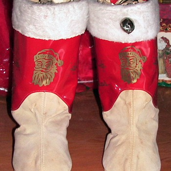 Childs Santa Boots - Christmas