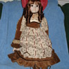 Antique Doll Rone Sankyo Mado in Japan