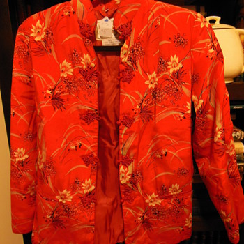 Mid century silk jacket, Chinese - Womens Clothing