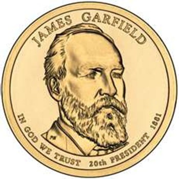 James A. Garfield Copper Coin - US Coins