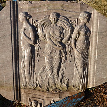 fragment of a stone frieze - Evelyn Beatrice Longman [Batchelder]? - Art Nouveau
