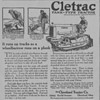 1919 Cletrac Tractor Advertisement