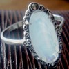 Sterling Silver Moonstone ring