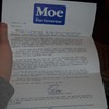 Roger Moe letters and thank you cards