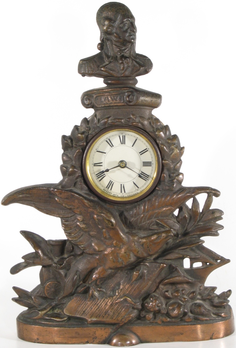 Thomas Jefferson Cast Front Clock, ca. 1900 Collectors Weekly