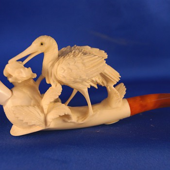 Stork & Frog - Tobacciana