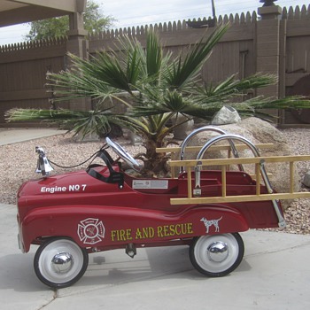 Fire & Rescue Pedal Car - Toys