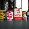 Old Gas & Oil Cans