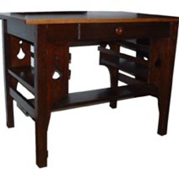 Oak Library Desk